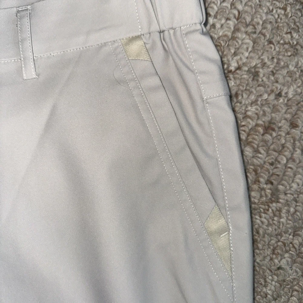 Jack Archer Pants Mens 33x34 Stone  Jetsetter Tech Chino Slim Tapered Leg EUC